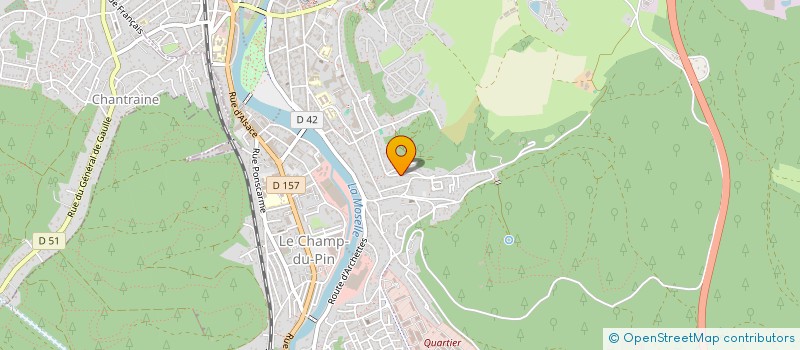 localisation de l'entreprise SCI S.J.  EPINAL