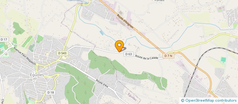 localisation de l'entreprise SCI S&J  AIX-EN-PROVENCE