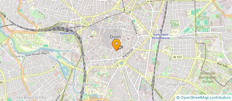 localisation de l'entreprise SCI S.J.M. à DIJON