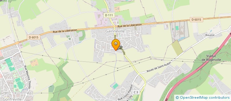 localisation de l'entreprise SCI S-K  GAINNEVILLE