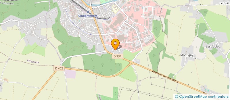 localisation de l'entreprise SCI S.K.E à COULOMMIERS