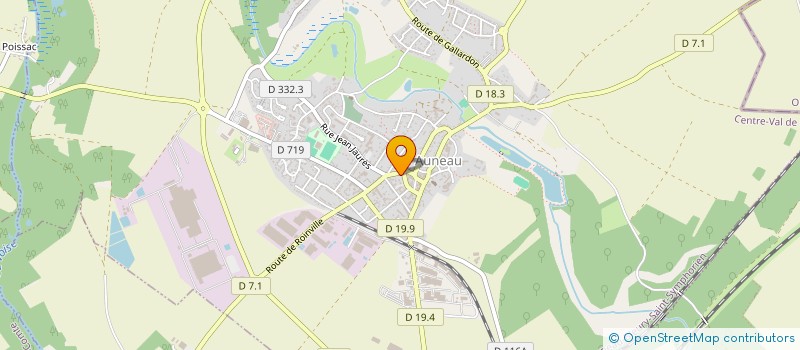 localisation de l'entreprise SCI S.K. FRERES à SANTEUIL