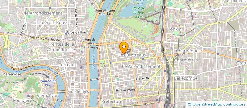 localisation de l'entreprise SCI S L  LYON