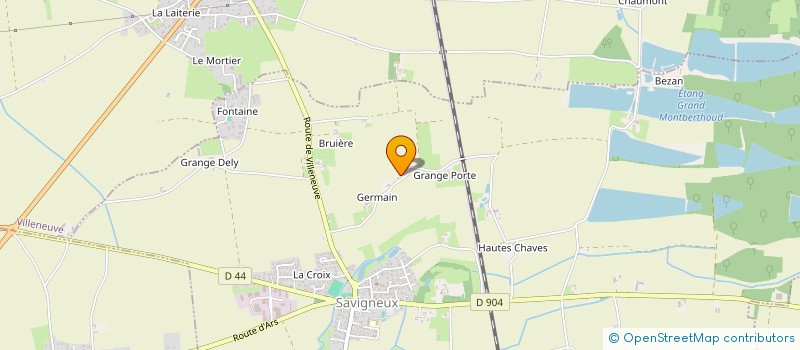 localisation de l'entreprise SCI S L C  SAVIGNEUX