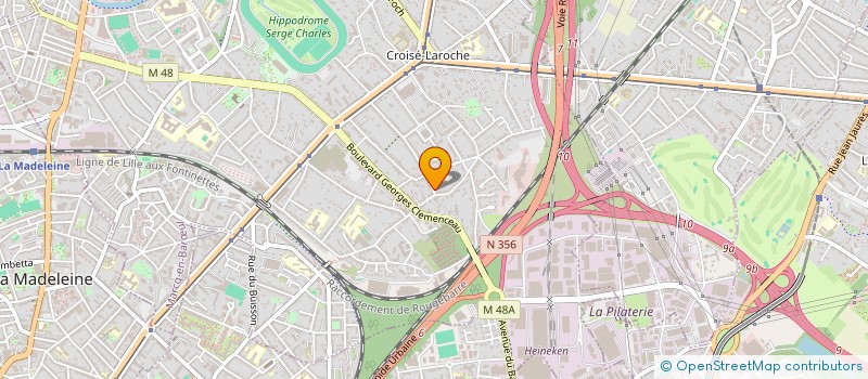 localisation de l'entreprise SCI S&L IMMO à MARCQ-EN-BARŒUL