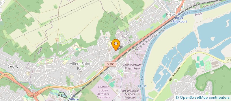 localisation de l'entreprise SCI S L J  VILLERS-SAINT-PAUL