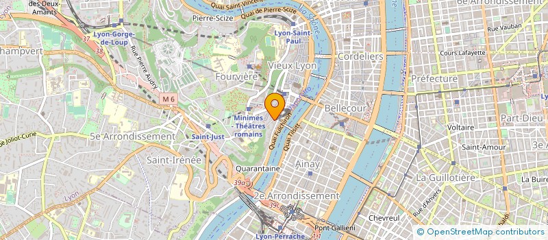 localisation de l'entreprise SCI S M A  LYON