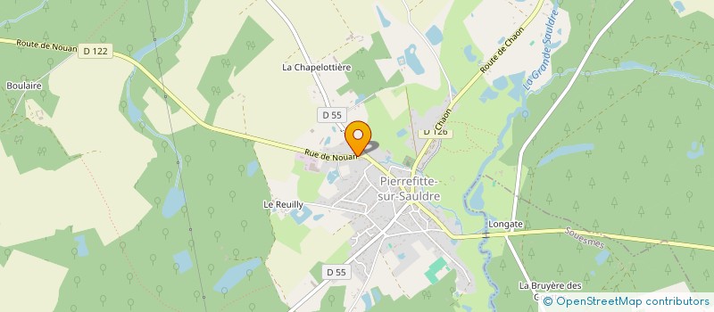 localisation de l'entreprise SCI S.M.A.D.  SALBRIS