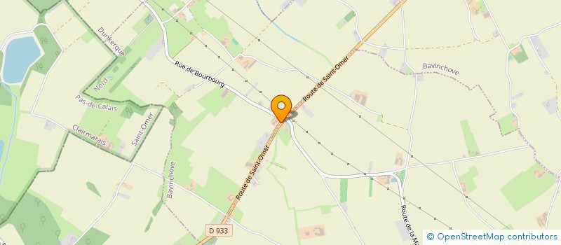 localisation de l'entreprise SCI S.M.C.  SAINTE-MARIE-CAPPEL