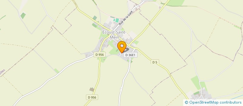 localisation de l'entreprise SCI S.M.L.2  ECOUST-SAINT-MEIN