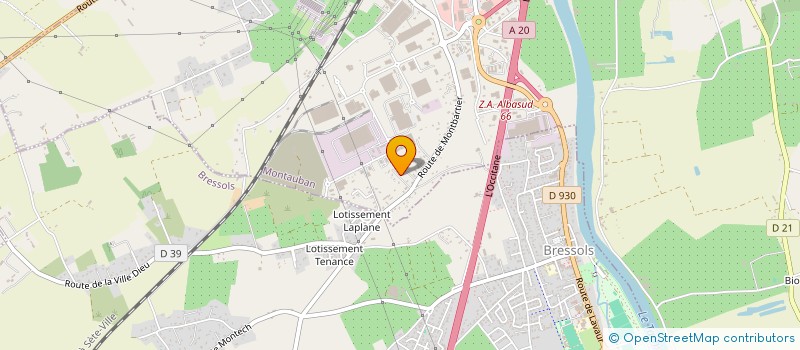 localisation de l'entreprise SCI S.M.L  MONTAUBAN