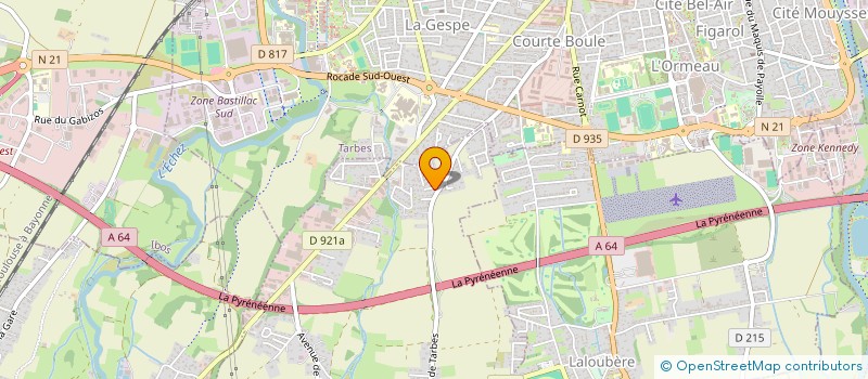 localisation de l'entreprise SCI S.M.PH  ODOS