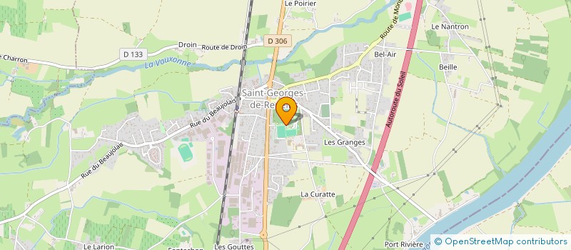 localisation de l'entreprise SCI S.N.C.P.  SAINT-GEORGES-DE-RENEINS