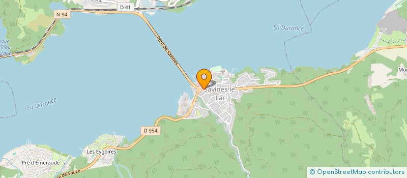 localisation de l'entreprise SCI S&N PATRIMOINE  SAVINES-LE-LAC