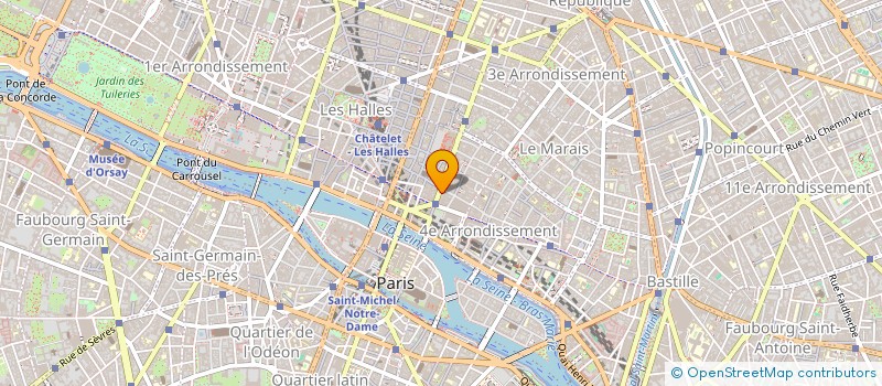 localisation de l'entreprise SCI S.N.S  PARIS