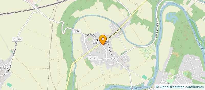 localisation de l'entreprise SCI S.O.G.I.M  VARREDDES