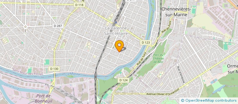 localisation de l'entreprise SCI S.O IMMO à SAINT-MAUR-DES-FOSSES