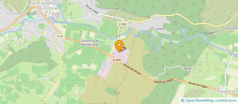 localisation de l'entreprise SCI S.O.P  SAINT-HIPPOLYTE-DU-FORT