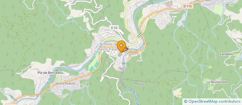 localisation de l'entreprise SCI S.O.S.  MONTBOLO