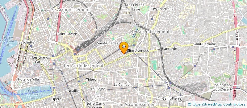 localisation de l'entreprise SCI S P à MARSEILLE