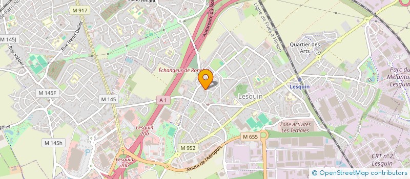 localisation de l'entreprise SCI S.P. DU MARAIS à LESQUIN