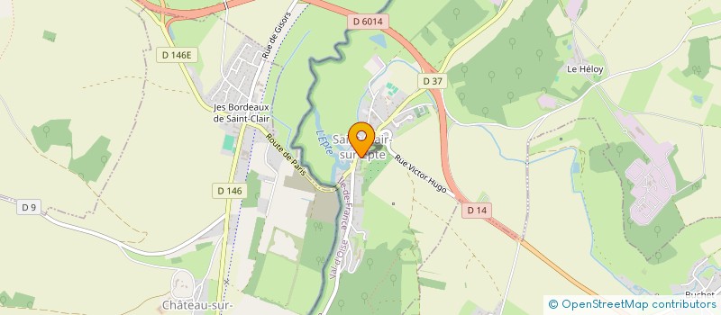 localisation de l'entreprise SCI S.P.M  MARINES