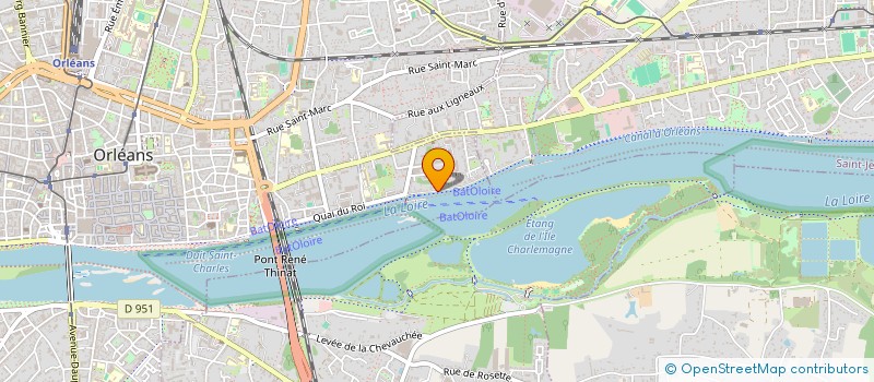 localisation de l'entreprise SCI S-PRIM à ORLEANS