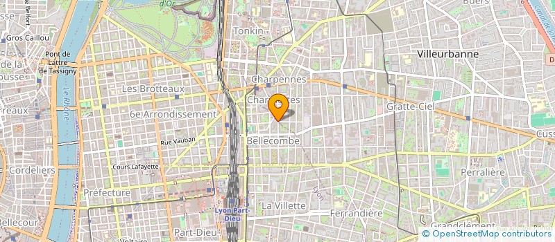 localisation de l'entreprise SCI S.R.M.  LYON