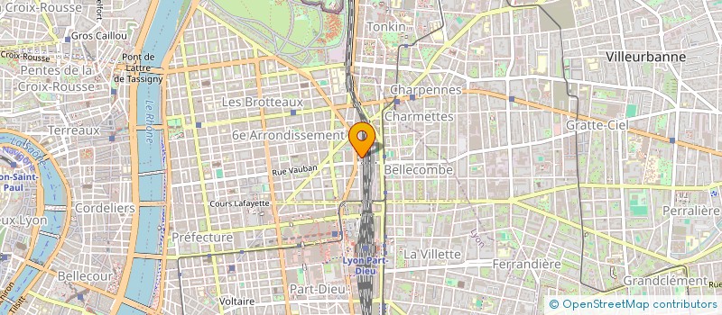 localisation de l'entreprise SCI S.R.P.L.  LYON