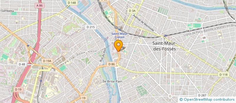 localisation de l'entreprise SCI S&S à SAINT-MAUR-DES-FOSSES