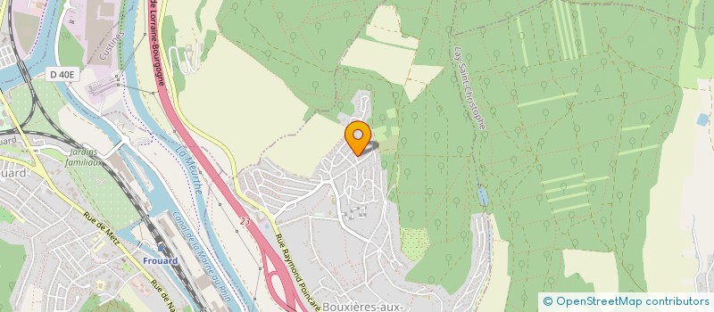 localisation de l'entreprise SCI S&S IMMOBILYER  BOUXIERES-AUX-DAMES