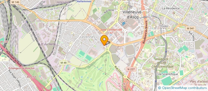 localisation de l'entreprise SCI S.S INVESTISSEMENTS à LEZENNES