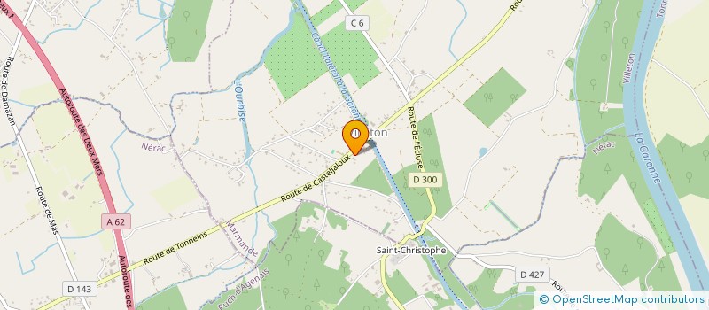 localisation de l'entreprise SCI S.S.K  VILLETON