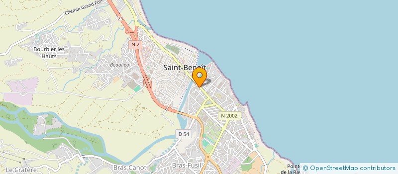 localisation de l'entreprise SCI S.T. à SAINT-BENOIT