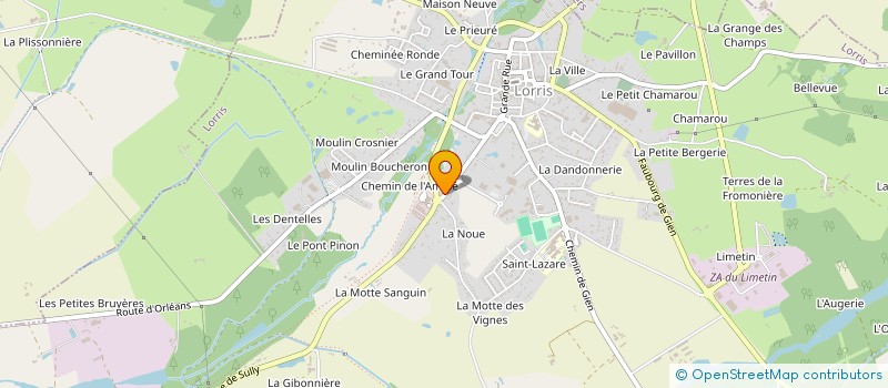 localisation de l'entreprise SCI S.T.C. à LORRIS