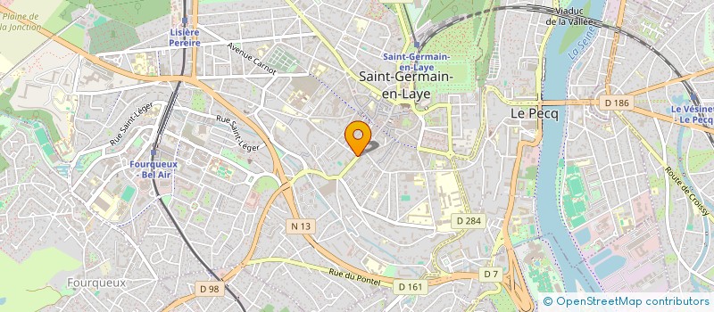 localisation de l'entreprise SCI S-TREM  SAINT-GERMAIN-EN-LAYE