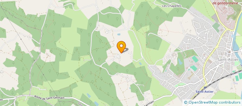 localisation de l'entreprise SCI S-V 24  SAINT-ASTIER