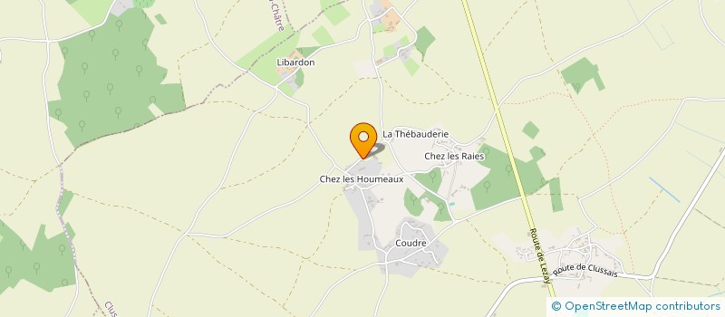 localisation de l'entreprise SCI S.V.  CLUSSAIS-LA-POMMERAIE