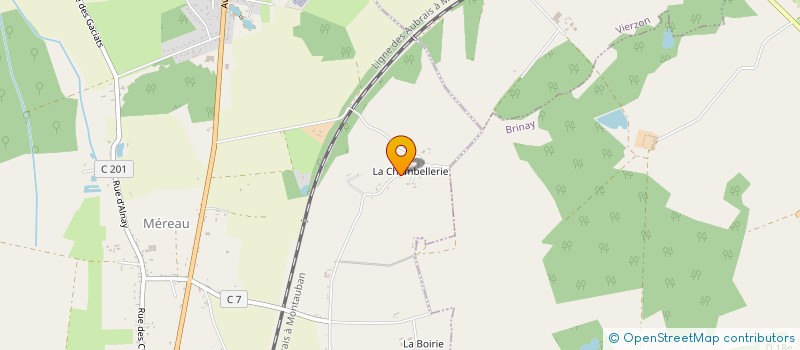 localisation de l'entreprise SCI S.V.I.  MEREAU