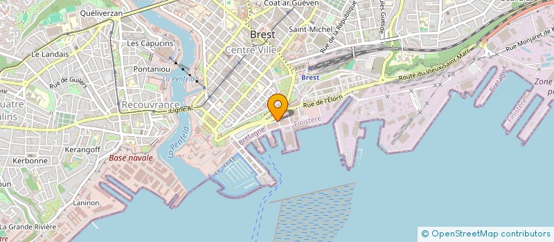 localisation de l'entreprise SCI S.V.S. à BREST