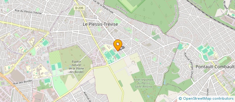 localisation de l'entreprise SCI S-VH à LE PLESSIS-TREVISE