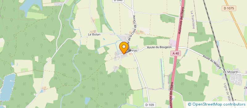 localisation de l'entreprise SCI S'VICLOL  LA TRANCLIERE