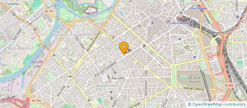 localisation de l'entreprise SCI S&Y à LILLE