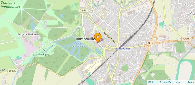 localisation de l'entreprise SCI S.Y.A.M  RAMBOUILLET