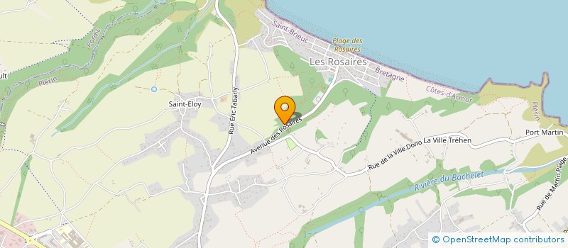 localisation de l'entreprise SCI S.Y.C.  PLERIN