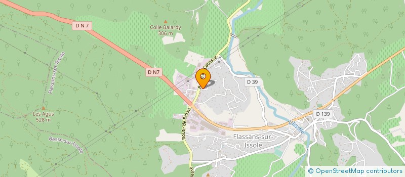 localisation de l'entreprise SCI S.Y.S IMMO 83  LE LUC