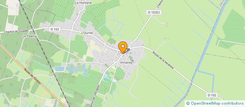 localisation de l'entreprise SCI S&Z  QUEYRAC