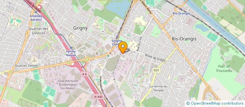 localisation de l'entreprise SCI S19 à RIS-ORANGIS