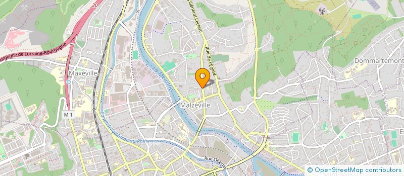 localisation de l'entreprise SCI S2ABE TAHITI  MALZEVILLE