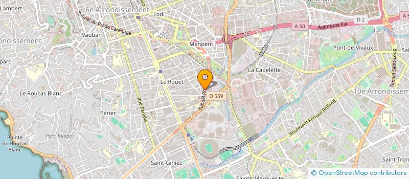 localisation de l'entreprise SCI S2AM à MARSEILLE